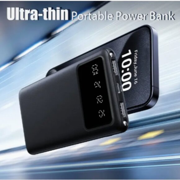 White 20000mAh Large Capacity Power Bank NIB - Picture 2 of 4